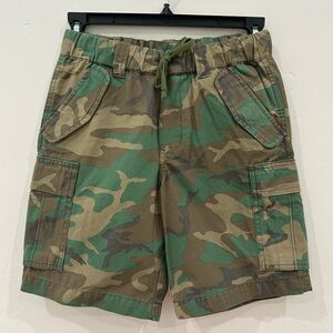 Boys Ralph Lauren Camo cargo shorts, size 10 NWOT